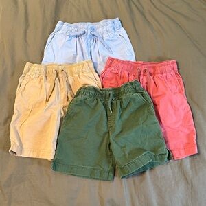 4 x JCrew Boys shorts Crewcuts Elastic Waistband
